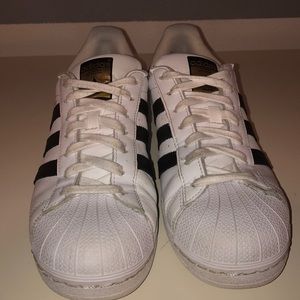 Adidas Superstars.